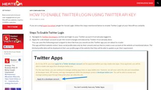 
                            11. How to Enable Twitter Login Using Twitter API Key - Heateor - Support ...