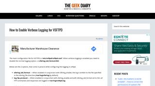 
                            9. How to Enable Verbose Logging for VSFTPD – The Geek Diary