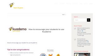 
                            6. How to encourage your student to use Kuaderno - Kuaderno