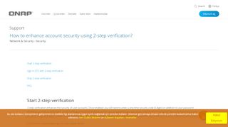 
                            1. How to enhance account security using 2-step verification? - QNAP