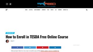 
                            11. How to Enroll in TESDA Free Online Course - RachFeed