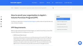 
                            5. How to enroll your organization in Apple's Volume Purchase Program ...