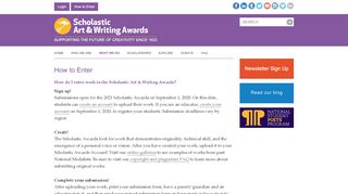 
                            8. How to Enter – Scholastic Art & Writing Awards