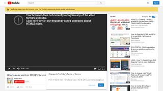 
                            9. How to enter visits in RCH Portal using RCH ID - YouTube