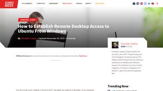 
                            12. How to Establish Remote Desktop Access to Ubuntu From Windows