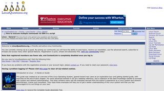 
                            12. How to execute multiple commands via SSH in a script - LinuxQuestions