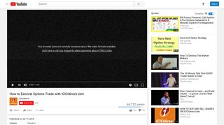 
                            9. How to Execute Options Trade with ICICIdirect.com - YouTube