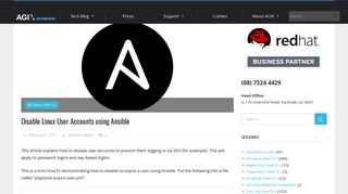 
                            7. How to Expire (disable) a User Account using Ansible – Linux Support ...