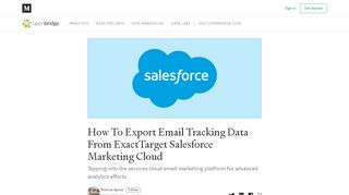 
                            12. How To Export Email Tracking Data From ExactTarget (Salesforce ...