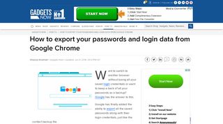 
                            1. How to Export Your Passwords and Login Data From Google Chrome ...