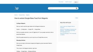 
                            6. How to extract Google Base Feed from Magento – StoreYa
