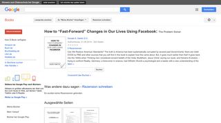 
                            10. How to “Fast-Forward” Changes in Our Lives Using Facebook: The ...