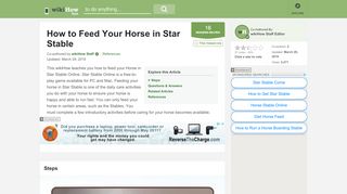 
                            13. How to Feed Your Horse in Star Stable: 9 Steps (with Pictures) - wikiHow