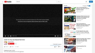 
                            6. HOW TO FILE ESI REGISTRATION - YouTube