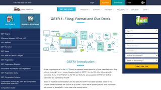 
                            6. How to file GSTR 1 - a step by step guide | Tally Solutions