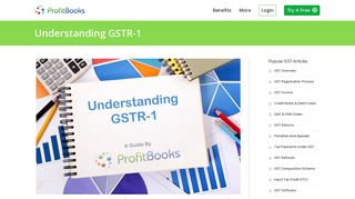 
                            8. How To File GSTR-1 Online - Format & Common Questions - ProfitBooks