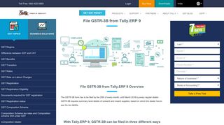 
                            8. How to file GSTR 3B using Tally.ERP 9 - a step by step guide | Tally ...