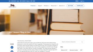 
                            6. How to File VAT Return in UAE | VAT in UAE - Tally Solutions