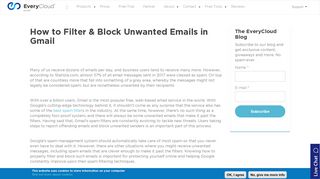 
                            6. How to Filter & Block Unwanted Emails in Gmail | EveryCloud