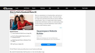 
                            13. How to Find a Facebook Photo ID | Chron.com
