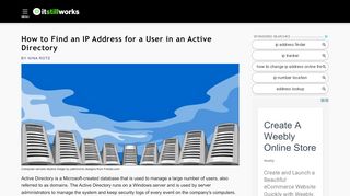 
                            2. How to Find an IP Address for a User in an Active Directory | It Still ...