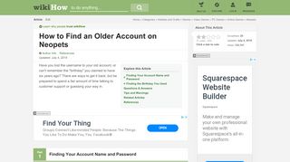 
                            11. How to Find an Older Account on Neopets: 9 Steps (with Pictures)