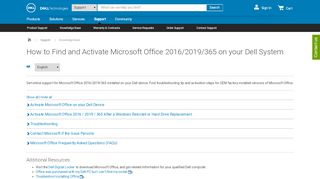 
                            10. How to Find and Activate Microsoft Office 2016 / 2019 / 365 on your ...