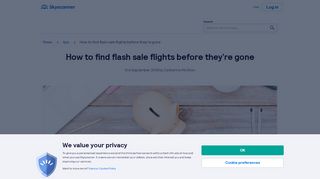 
                            10. How to find flash sale flights before they're gone | Skyscanner's Travel ...