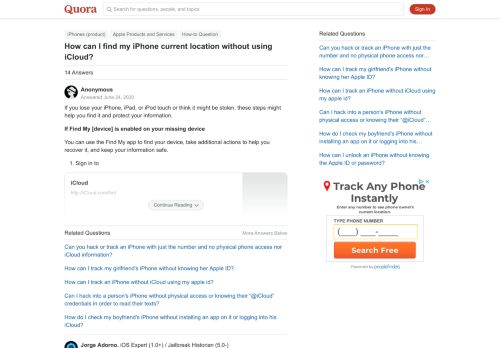 
                            13. How to find my iPhone current location without using iCloud - Quora