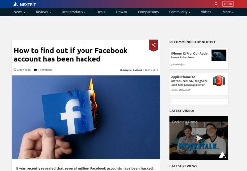 
                            7. How to find out if your Facebook account has been hacked | AndroidPIT