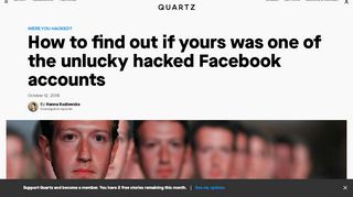 
                            11. How to find out if yours was one of the hacked Facebook accounts ...