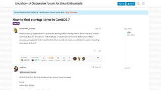 
                            11. How to find startup items in CentOS 7 - CentOS - LinuxSay - A ...