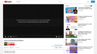 
                            9. How to Find the Email Address - YouTube