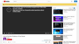 
                            11. How to Find the IP Address of Your Router - YouTube