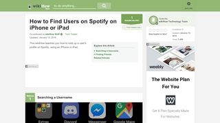 
                            9. How to Find Users on Spotify on iPhone or iPad: 12 Steps - wikihow.tech