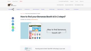 
                            10. How to find your Bonanza Booth Id in 2 steps? • CedCommerce