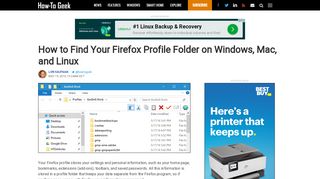 
                            8. How to Find Your Firefox Profile Folder on Windows, Mac, and Linux