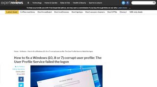 
                            5. How to fix a Windows (10, 8 or 7) corrupt user profile: The User Profile ...