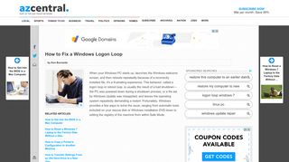 
                            13. How to Fix a Windows Logon Loop | Your Business