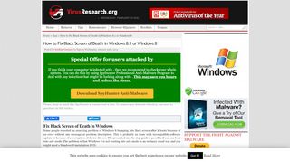 
                            12. How to Fix Black Screen of Death in Windows 8.1 or Windows 8 ...