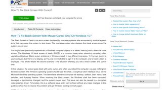 
                            7. How To Fix Black Screen With Cursor? - Computer technician blog