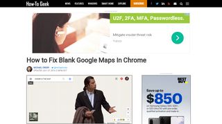 
                            13. How to Fix Blank Google Maps In Chrome