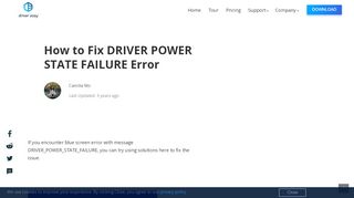 
                            6. How to Fix DRIVER_POWER_STATE_FAILURE Issue - Driver Easy