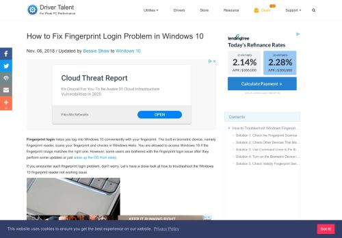 
                            9. How to Fix Fingerprint Login Problem in Windows 10 | ...