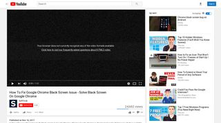 
                            11. How To Fix Google Chrome Black Screen Issue - Solve Black Screen ...