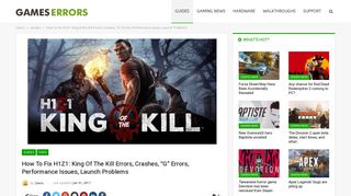 
                            2. How To Fix H1Z1: King of the Kill Errors, Crashes, 