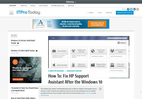
                            3. How To: Fix HP Support Assistant After the Windows 10 Upgrade | IT Pro
