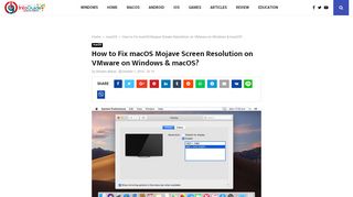 
                            9. How to Fix macOS Mojave Screen Resolution on VMware on Windows ...