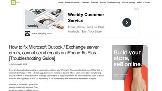 
                            8. How to fix Microsoft Outlook / Exchange server errors, ...