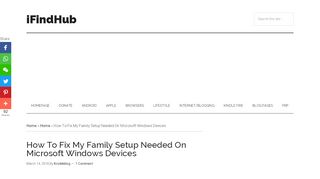 
                            12. How To Fix My Family Setup Needed On Microsoft Windows Devices ...